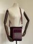 Preview: "Flickenwerk II mit Tasche" - AUBERGINE-PFLAUME